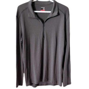 ICEBREAKER Merino Wool 260 Men’s Long Sleeve Half Zip Baselayer Sweater Large
